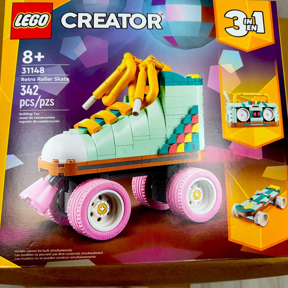 Lego Creator 3 in 1 Retro Roller Skate
